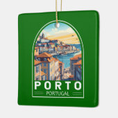 Porto Portugal Reisen Keramikornament (Links)