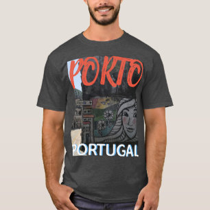Porto Portugal Street art, Herren T - Shirt