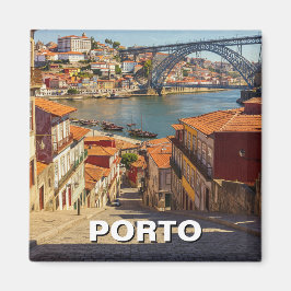 Porto Portugal Travel Magnet