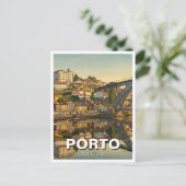 Porto Portugal Travel Postkarte (Stehend Vorderseite)