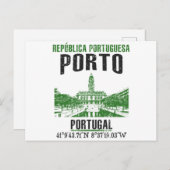Porto Postkarte (Vorne/Hinten)