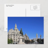 Porto-Postkarte Postkarte (Vorne/Hinten)