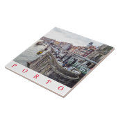 Porto Ribeira District View Keramik Fliesen (Seite)