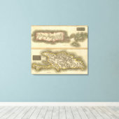 Porto Rico, Jungfrau Isles, Hispaniola Leinwanddruck (Insitu (Holzboden))