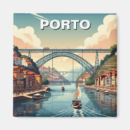 Porto River Cruise Portugal Reisen Magnet