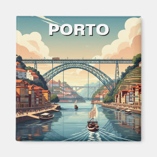 Porto River Cruise Portugal Reisen Magnet