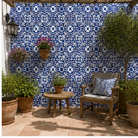 Porto Royale Classic Blue Baroque Fliese