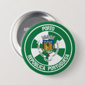 Porto-RundEmblem Button (Vorne & Hinten)
