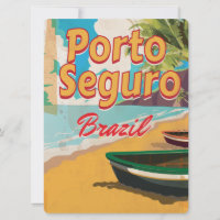 Porto Seguro Brasilien Ferienposter