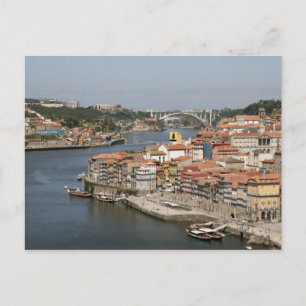 Porto Stadt Postkarte