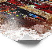 Porto Streets Portugal Fotodruck (Ecke)