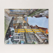 Porto Streets Portugal Puzzle (Horizontal)