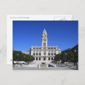 Porto Town Hall Postkarte (Vorne/Hinten)