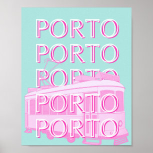 Porto Travel Art, Portugal Art Reisen Poster