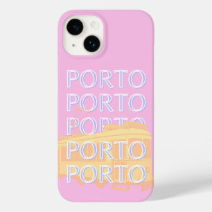 Porto Travel Art, Portugal Reisen Kunst, Preppy Pi Case-Mate iPhone 14 Hülle