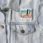 Porto-Vecchio, Frankreich, Strandproster Button (Beispiel)