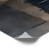 Porto Wasserfarbe Poster (Ecke)