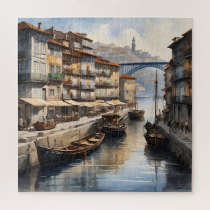 Porto Wasserfarbe Puzzle