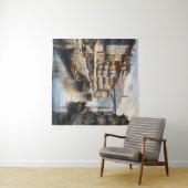 Porto Wasserfarbe Wandteppich (Beispiel (Horizontal))