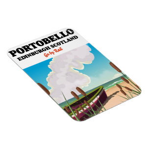 Portobello Beach Edinburgh Magnet
