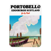 Portobello Beach Edinburgh Magnet (Vertikal)