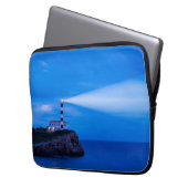Portocolom Leuchtturm Laptopschutzhülle (Vorderseite Links)
