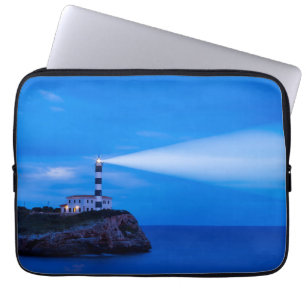 Portocolom Leuchtturm Laptopschutzhülle