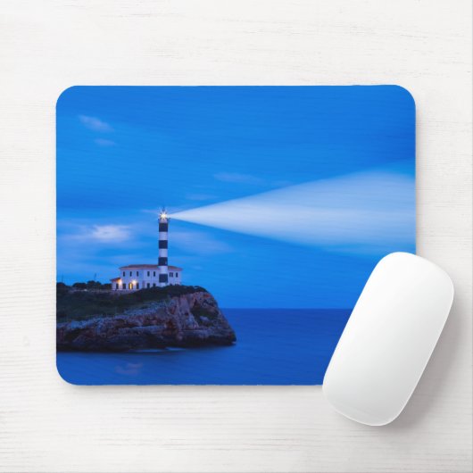 Portocolom Leuchtturm Mousepad (Mit Mouse)