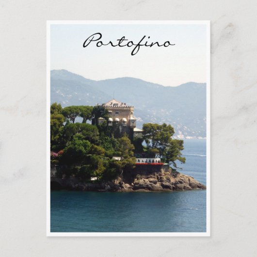 Portofino-Eigenschaft Postkarte (Vorderseite)