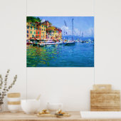 Portofino Hafen Poster (Küche)