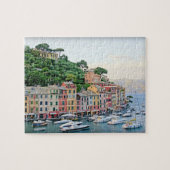 Portofino Hafen - Sommer in Italien - 8 x 10 Zoll Puzzle (Horizontal)