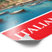 Portofino Italian Riviera liguria Poster (Ecke)