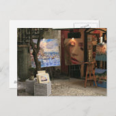 Portofino Italien Geschäft vorne Postkarte (Vorne/Hinten)