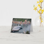 Portofino, Italien - Karte (Gelbe Blume)