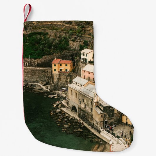 PORTOFINO ITALIEN KLEINER WEIHNACHTSSTRUMPF (Vorderseite)