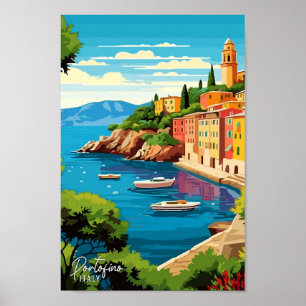 Portofino Italien Kunst, Dichtung und Musik Poster