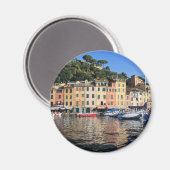 Portofino - Italien Magnet (Vorderseite/Rückseite)
