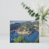 Portofino, Italien, oben Postkarte (Stehend Vorderseite)