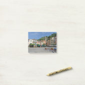 Portofino, Italien. Portofino Village Square Post-it Klebezettel (Auf Schreibtisch)