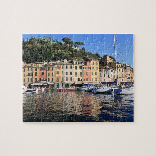 Portofino - Italien Puzzle (Horizontal)