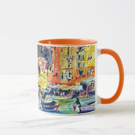 Portofino Italien Reisen Künstlerische Tasse