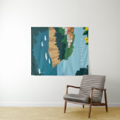 Portofino Italien Wandteppich (Beispiel (Horizontal))