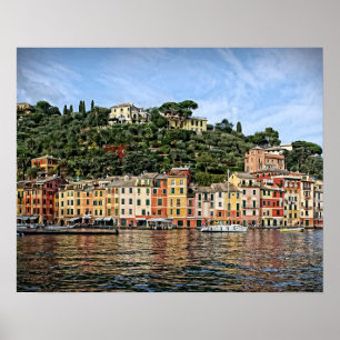 Portofino, Italienisches Poster