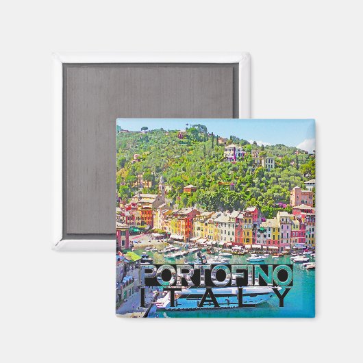 Portofino Magnet (Vorderseite/Rückseite)