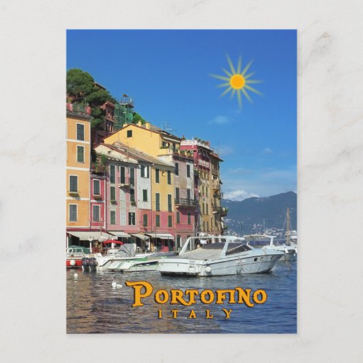 Portofino Postkarte (Vorderseite)