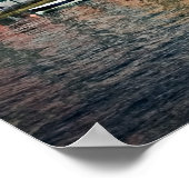 Portofino und das Poster der italienischen Riviera (Ecke)