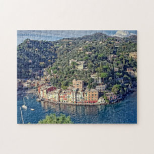 Portofino von oben - Puzzle