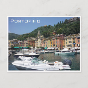 Portofinoboote Postkarte