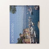 Portofinohafen Puzzle (Vertikal)