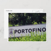Portofinosignatur Postkarte (Vorne/Hinten)
